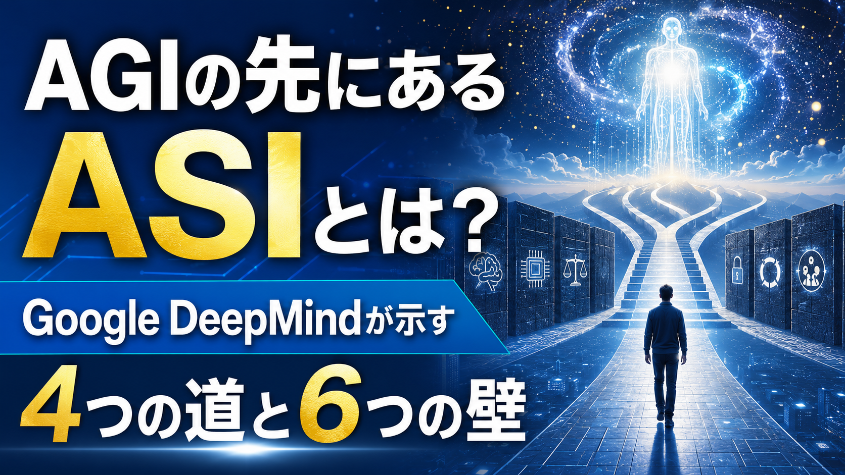 AGIの先にあるASIとは？Google DeepMindが示す4つの道と6つの壁