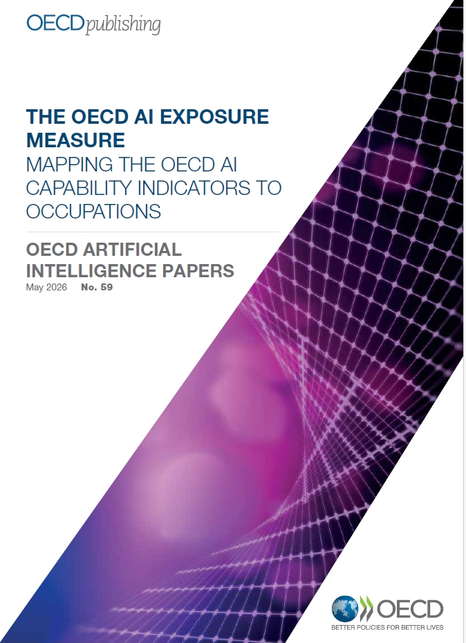 OECDが2026年5月に公開したAIペーパーシリーズ第59号「The OECD AI Exposure Measure」の表紙