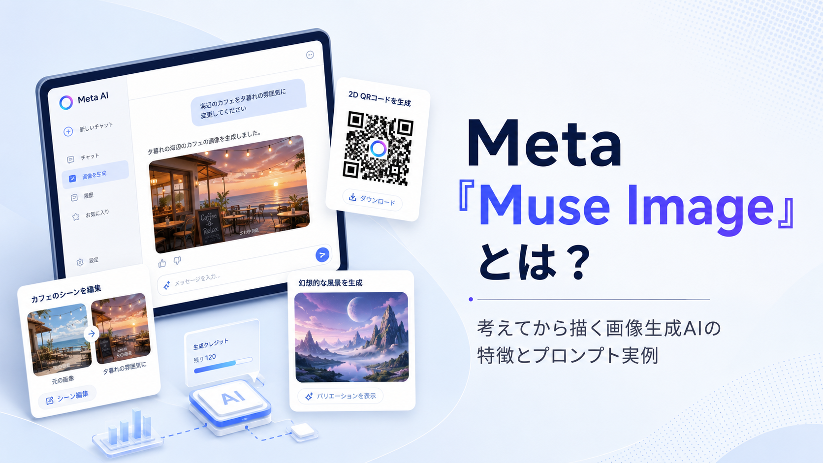 Meta「Muse Image」とは？考えてから描く画像生成AIの特徴とプロンプト実例