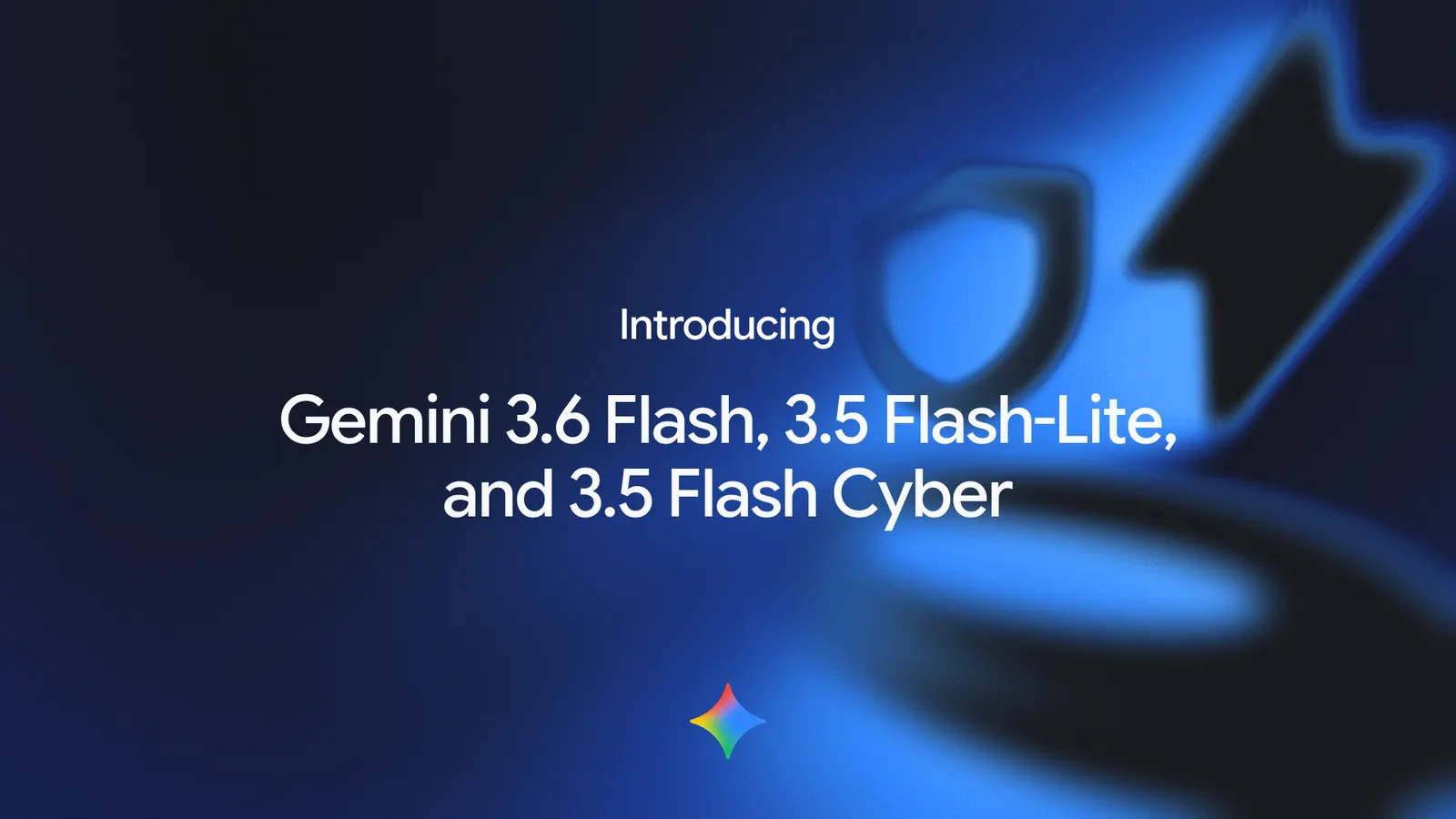 Gemini 3.6 Flash、3.5 Flash-Lite、3.5 Flash Cyberの発表を示すタイトル画像