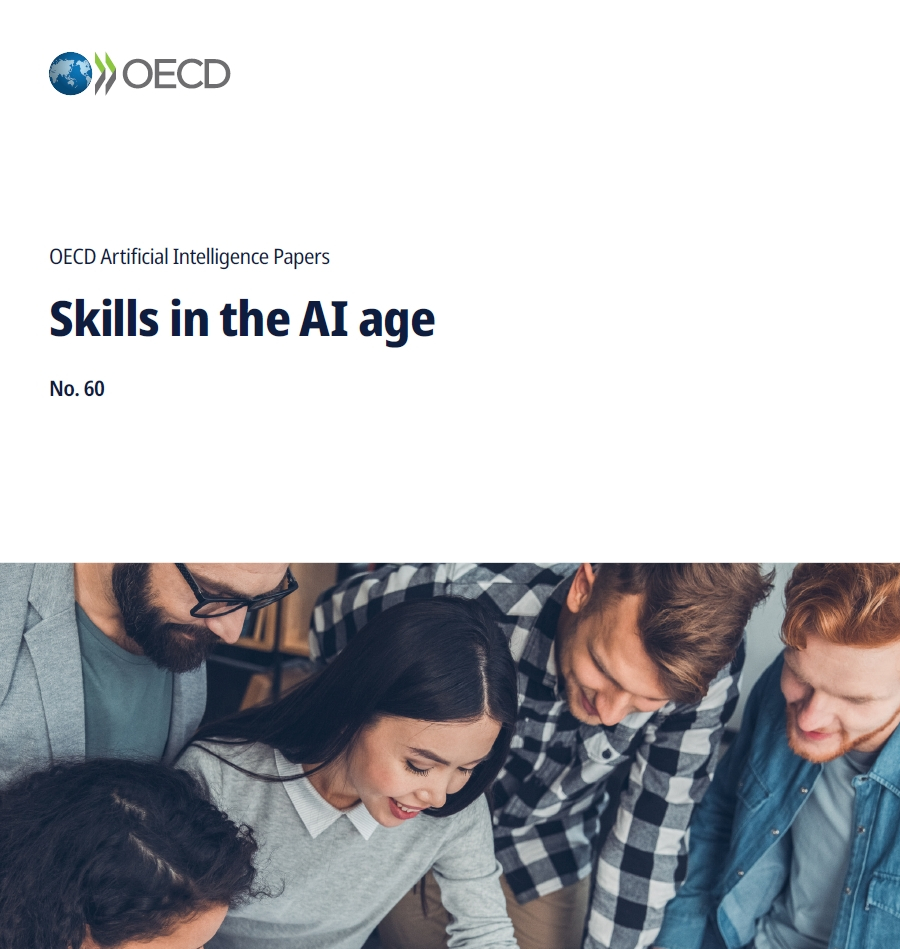OECD政策ペーパー「Skills in the AI age」の表紙