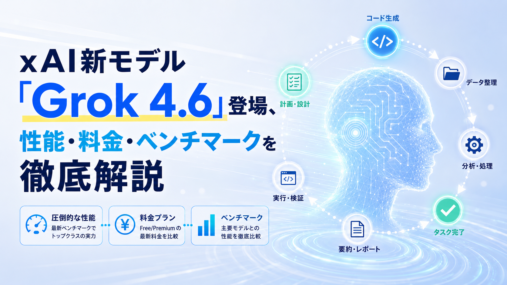 xAI新モデル「Grok 4.6」登場、性能・料金・ベンチマークを徹底解説