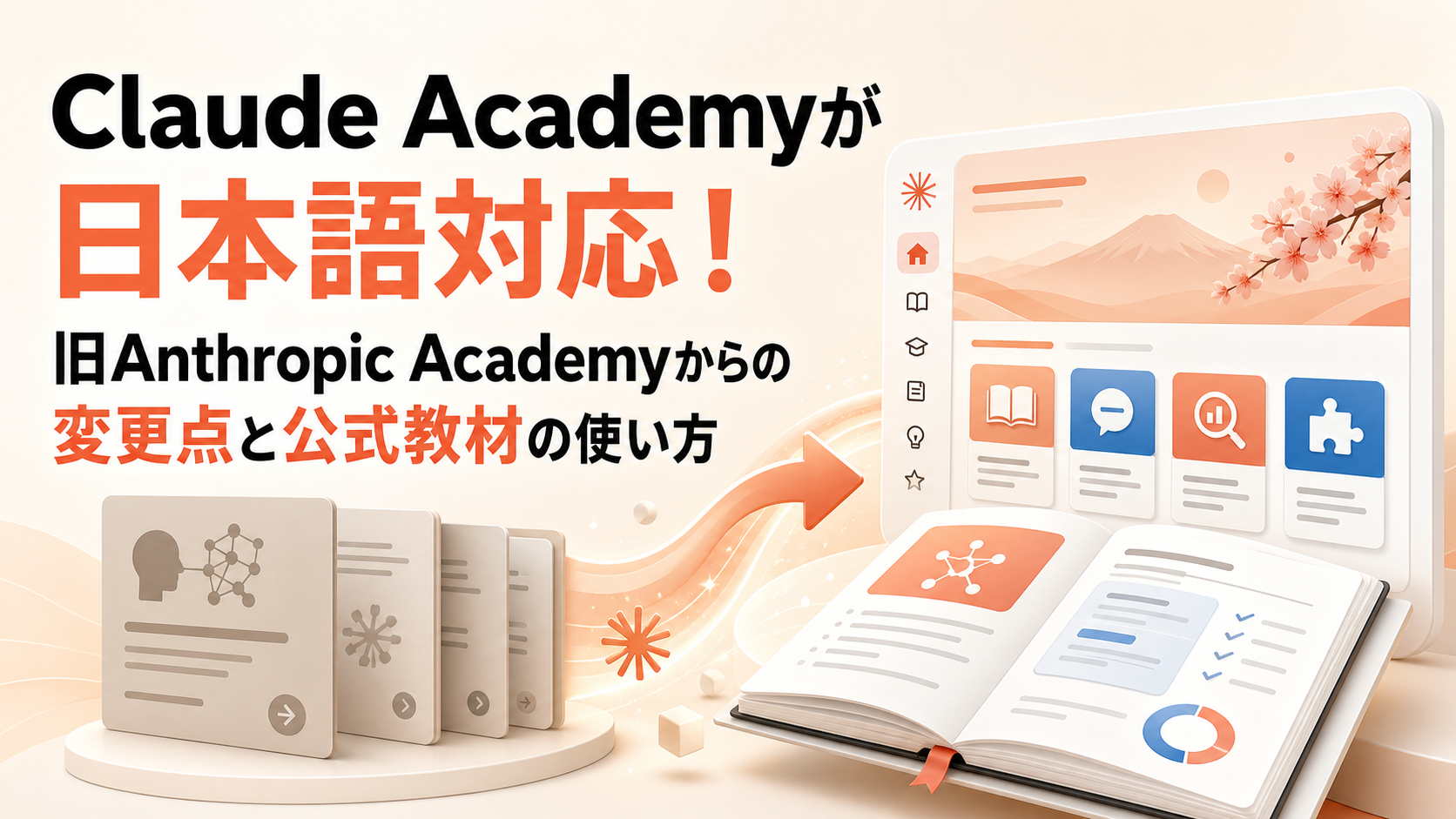 Claude Academyが日本語対応！旧Anthropic Academyからの変更点と公式教材の使い方