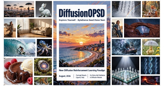 DiffusionOPSDで調整したモデルによる生成例