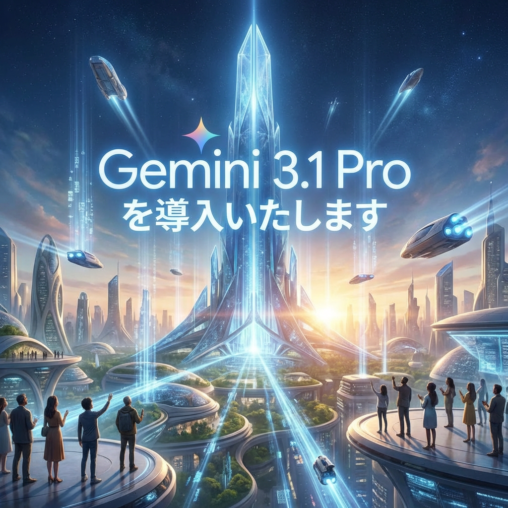 (リリース済)Gemini 3.1 Proを導入いたします
