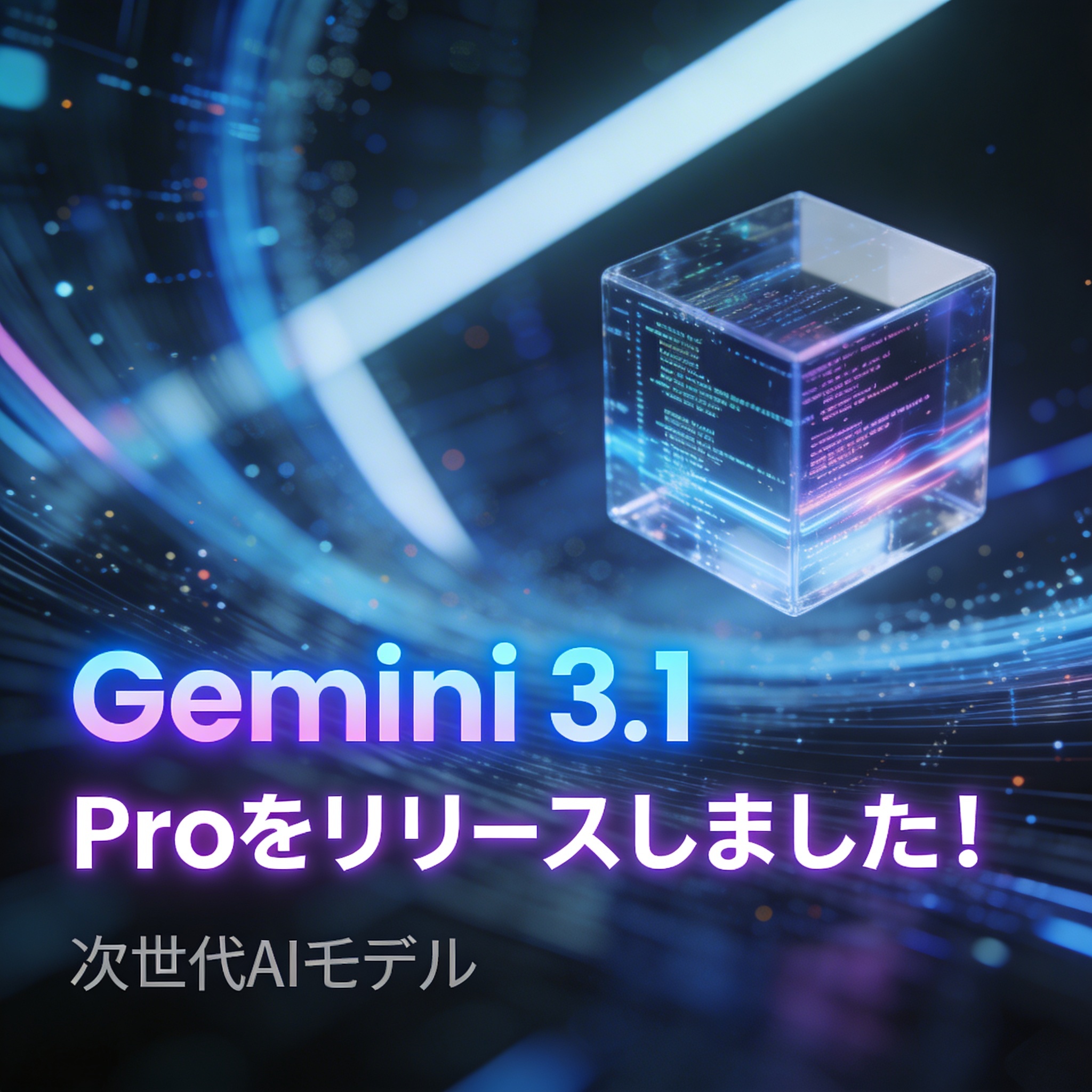 Gemini 3.1 Proをリリースしました